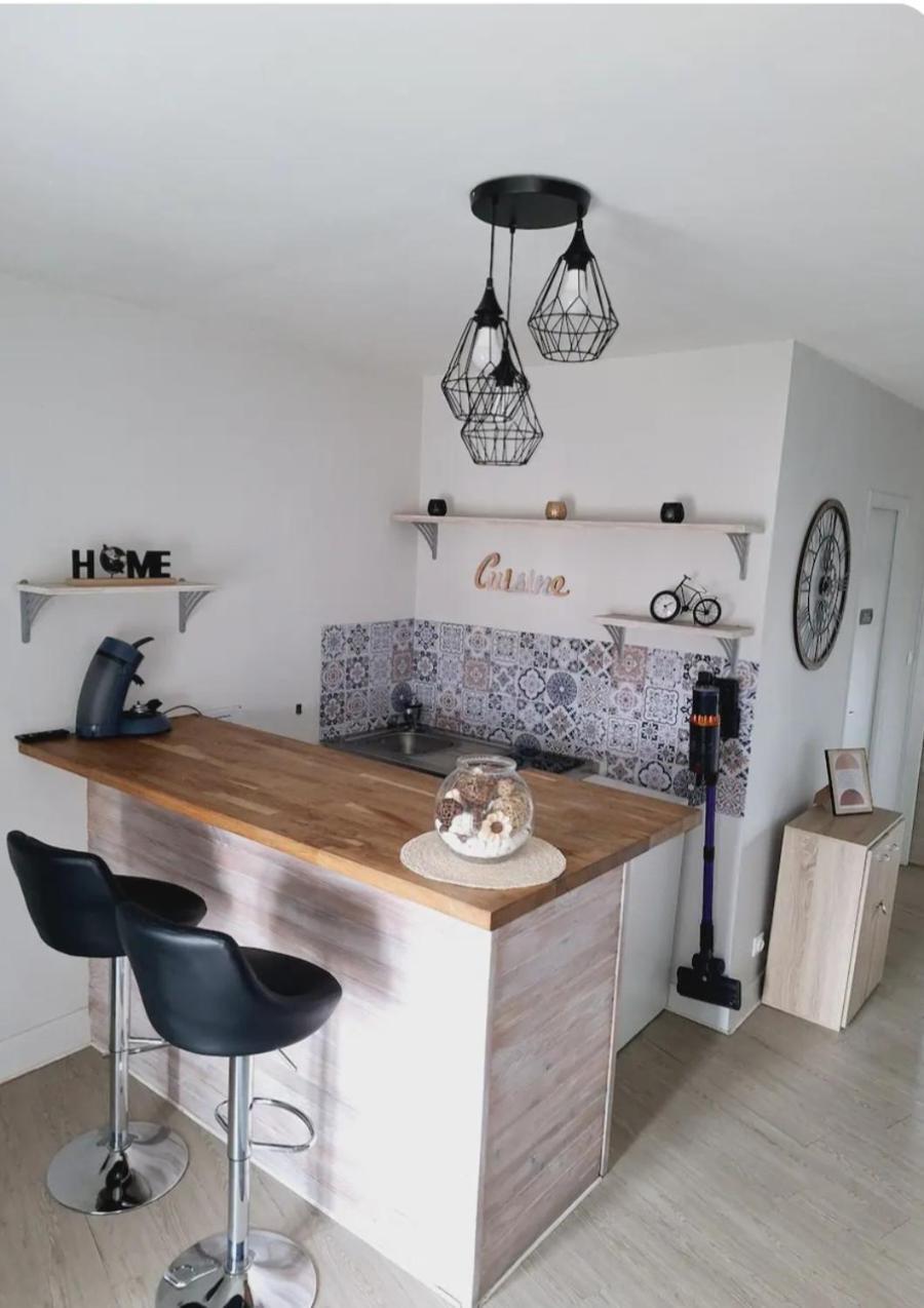 Appartement F2 Centre-Ville Issoire Avec Jolie Vue المظهر الخارجي الصورة